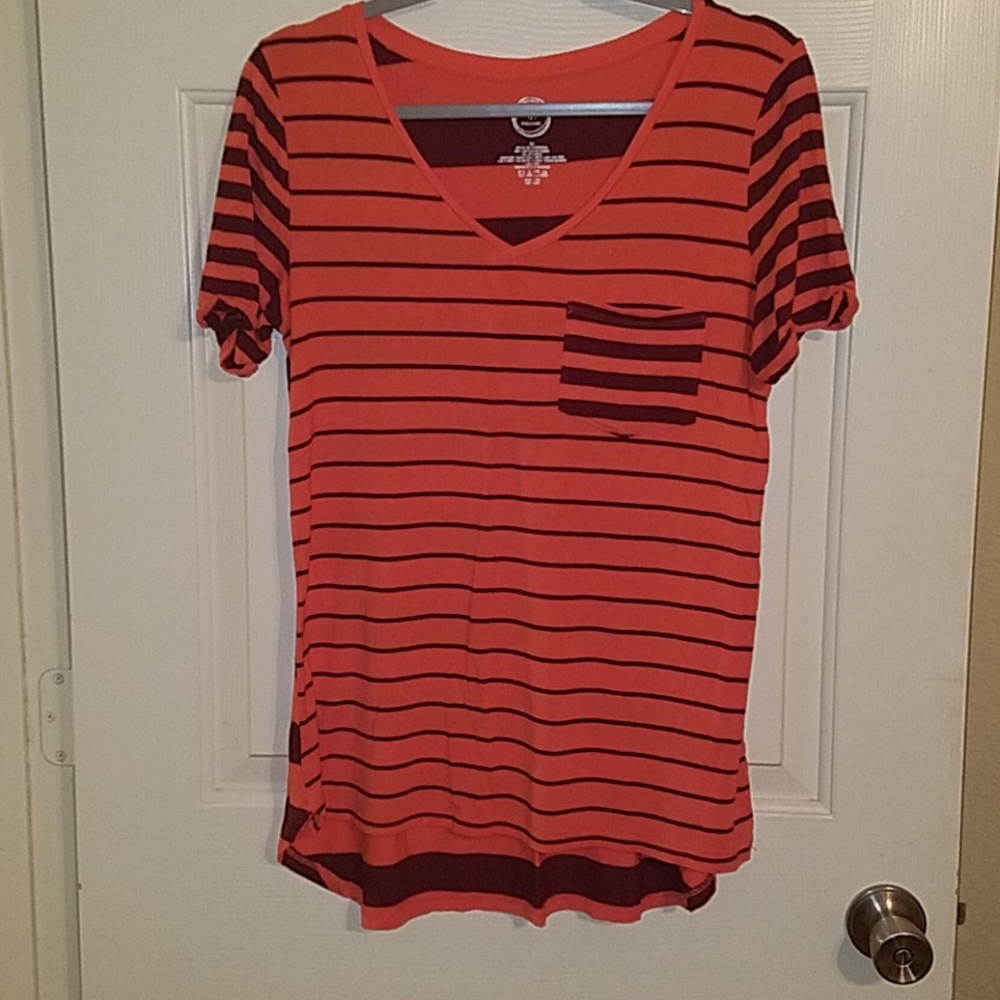 Maurices Striped Tshirt with Pocket